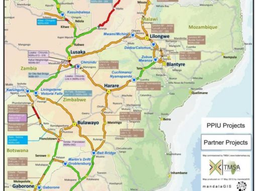 North-South Corridor map image