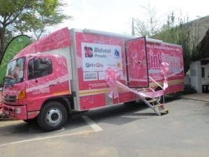 PinkDrive truck image