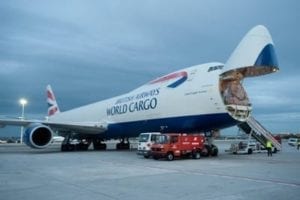 British Airways plane image