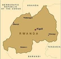Rwanda map image