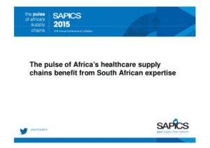 Africa healthcare supply chain