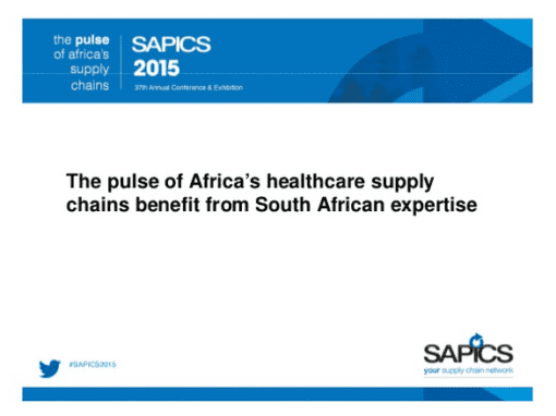 Africa healthcare supply chain