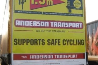 Safe cycling campaign branding image