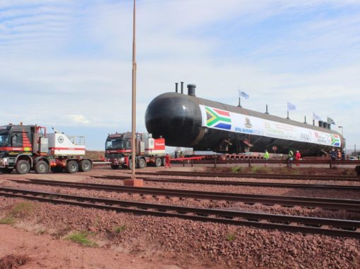 Saldanha Terminal-600 ton gas tanker