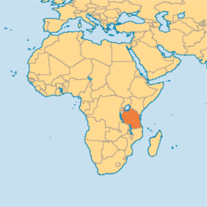 Tanzania map