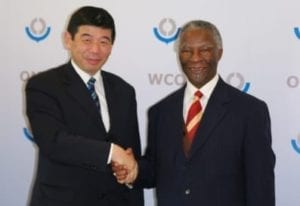 Thabo Mbeki and Kunio Mikuriya image