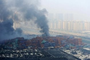 Tianjin port explosion