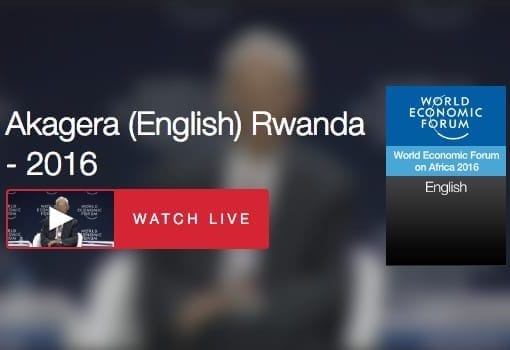 WEF Africa 2016