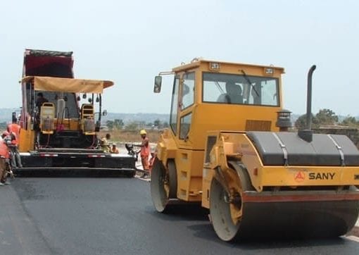 Zambian road construction