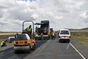 Wedza road construction