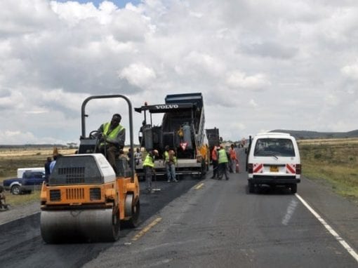 Wedza road construction