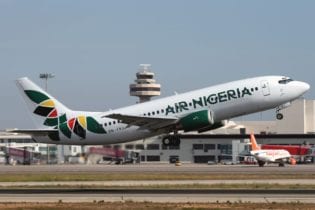 Air Nigeria aircraft