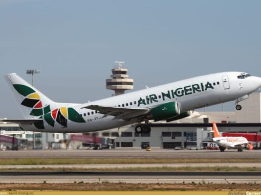 Air Nigeria aircraft