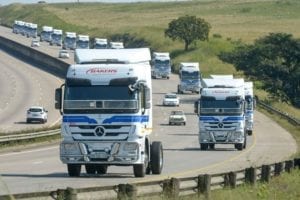 Bakers Transport Actros fleet