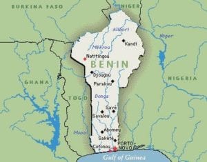 Benin map