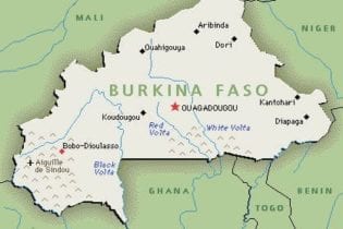 Burkina Faso map