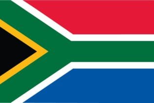 South African flag image