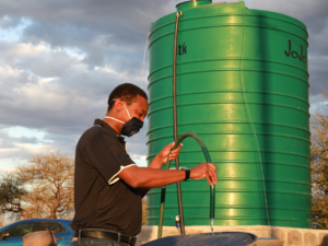 De Beers providing much-needed water to its host communities in Limpopo.