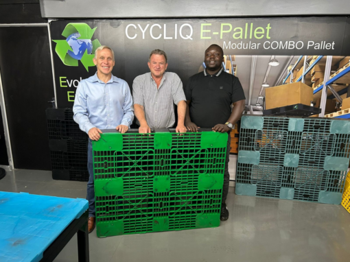 Klaus Plenge MD Tetra Pak Southern Africa_Graham Colman MD Cycliq and Masale Manoko Sustainability Manager Tetra Pak