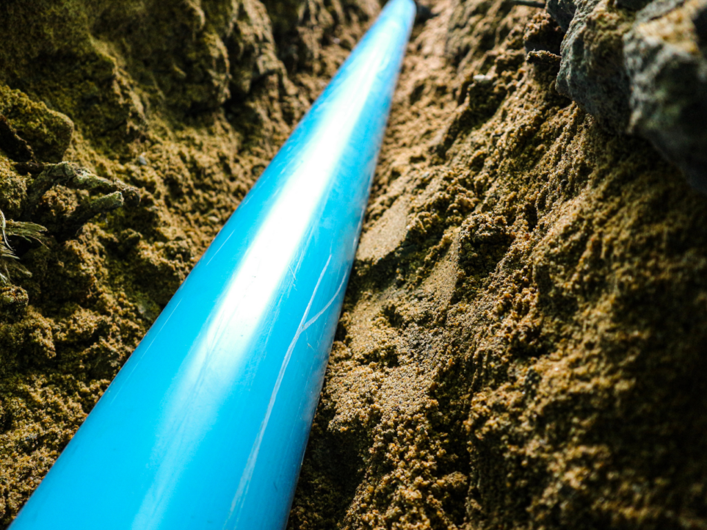 HDPE Pipelines underground in south africa