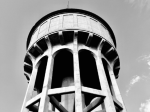 water crisis south africa_water tower