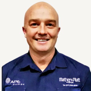 John Montgommery, GM of APE Pumps and Mather + Platt