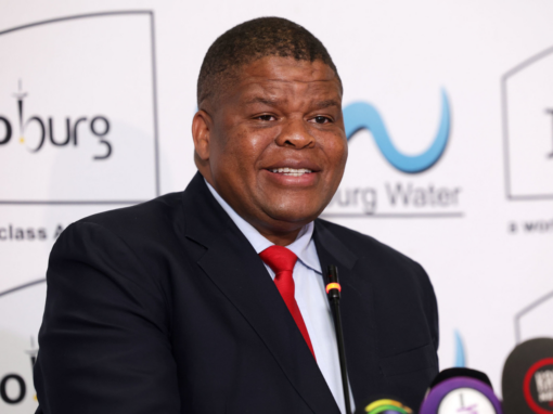 Deputy Minister for Water and Sanitation David Mahlobo
