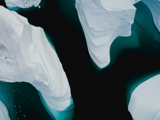 climate change early warning system for melting ice caps and floods