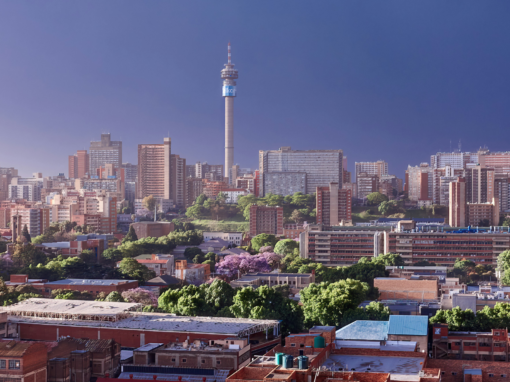 Johannesburg city landscape