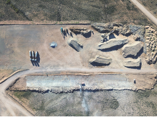 Karreebosch Wind Farm construction