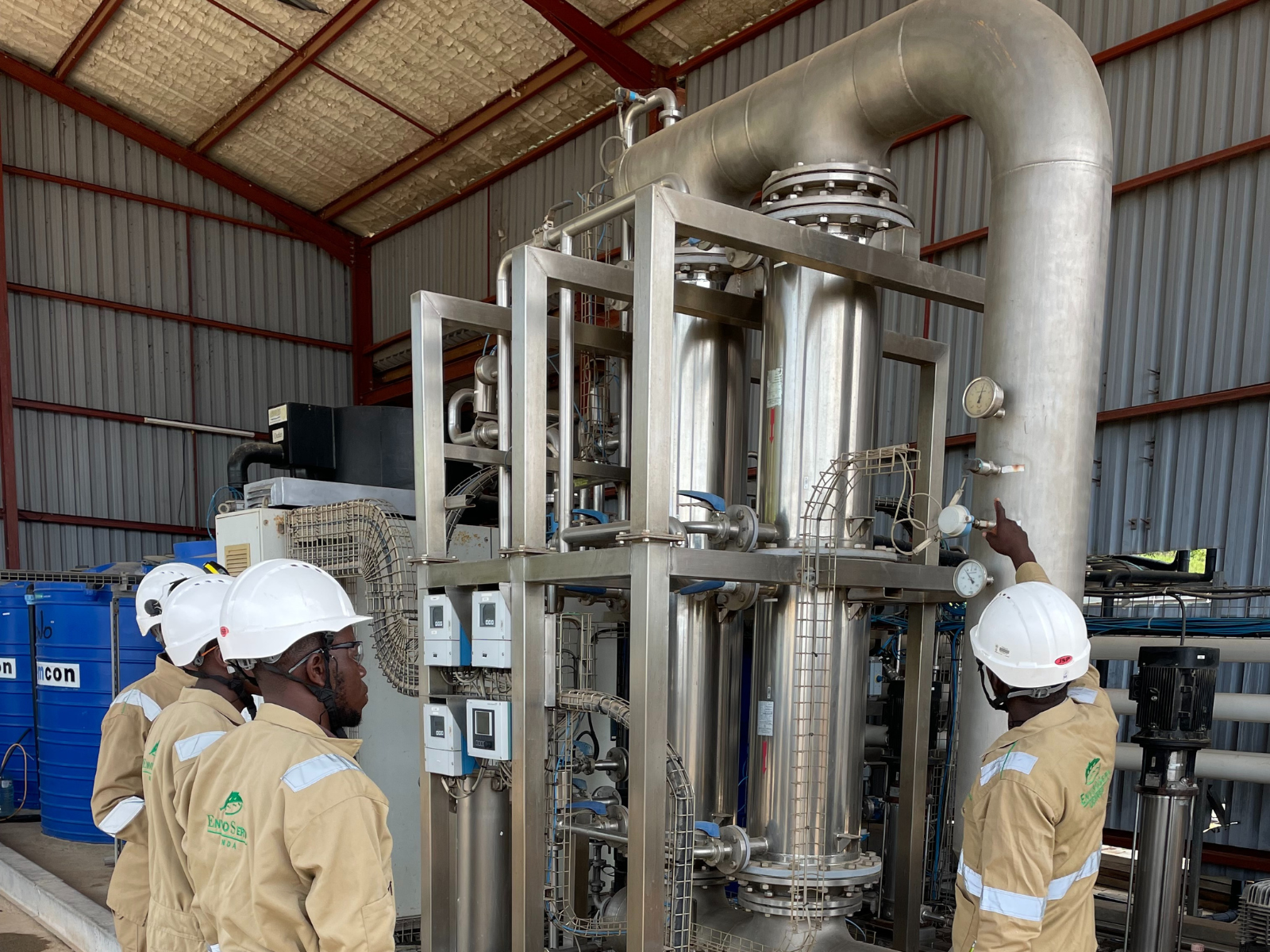 Leachate treatment plant in Uganda