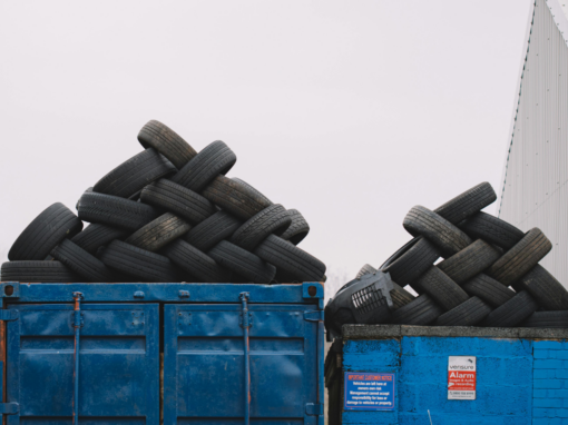 tyre recycling in South Africa filling landfills