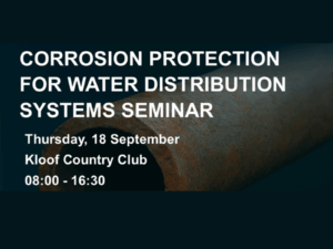 Corrosion protection for water distribution systems seminar