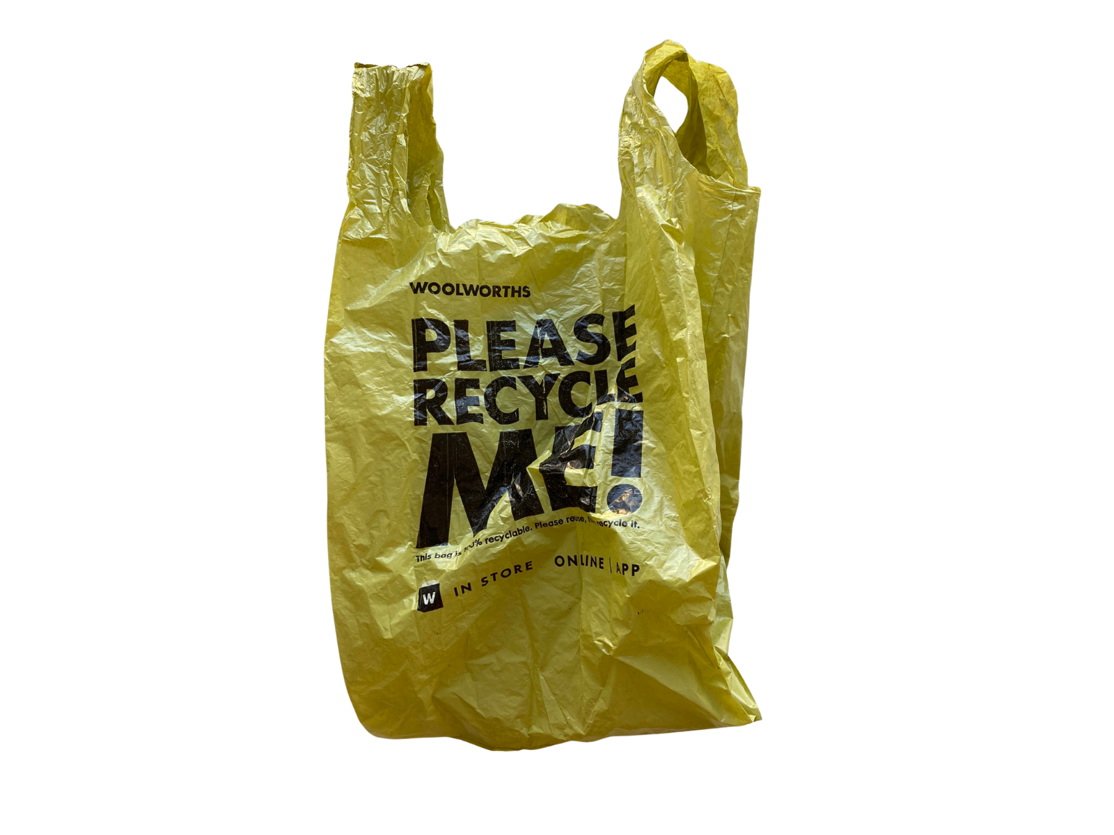 Woolworths recycling bag