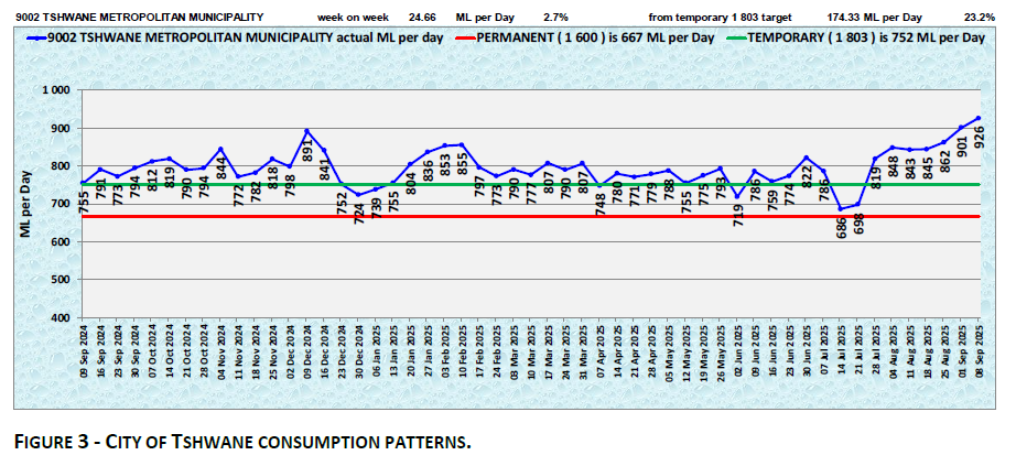 CITY OF TSHWANE CONSUMPTION PATTERNS.