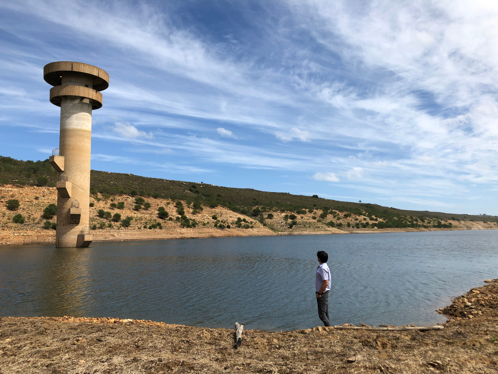Impofu Dam during the drought