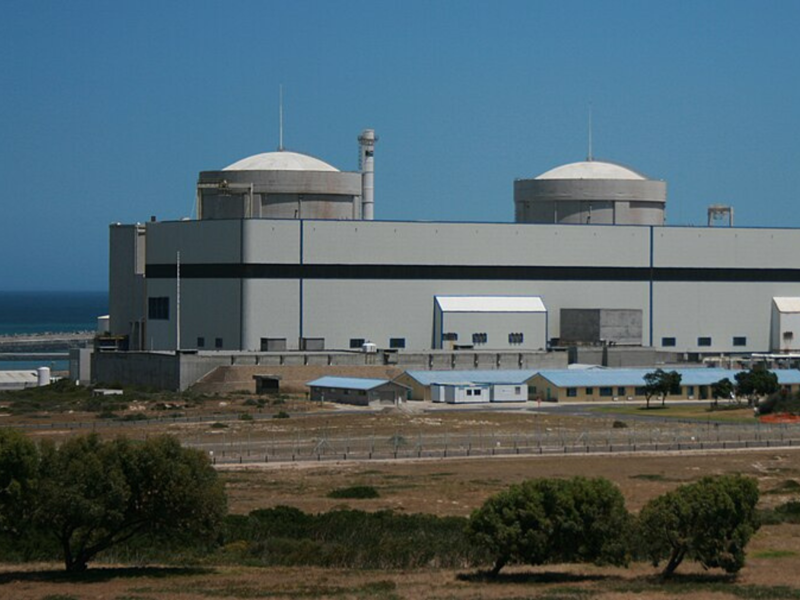 Koeberg nuclear power station has been operating in South Africa