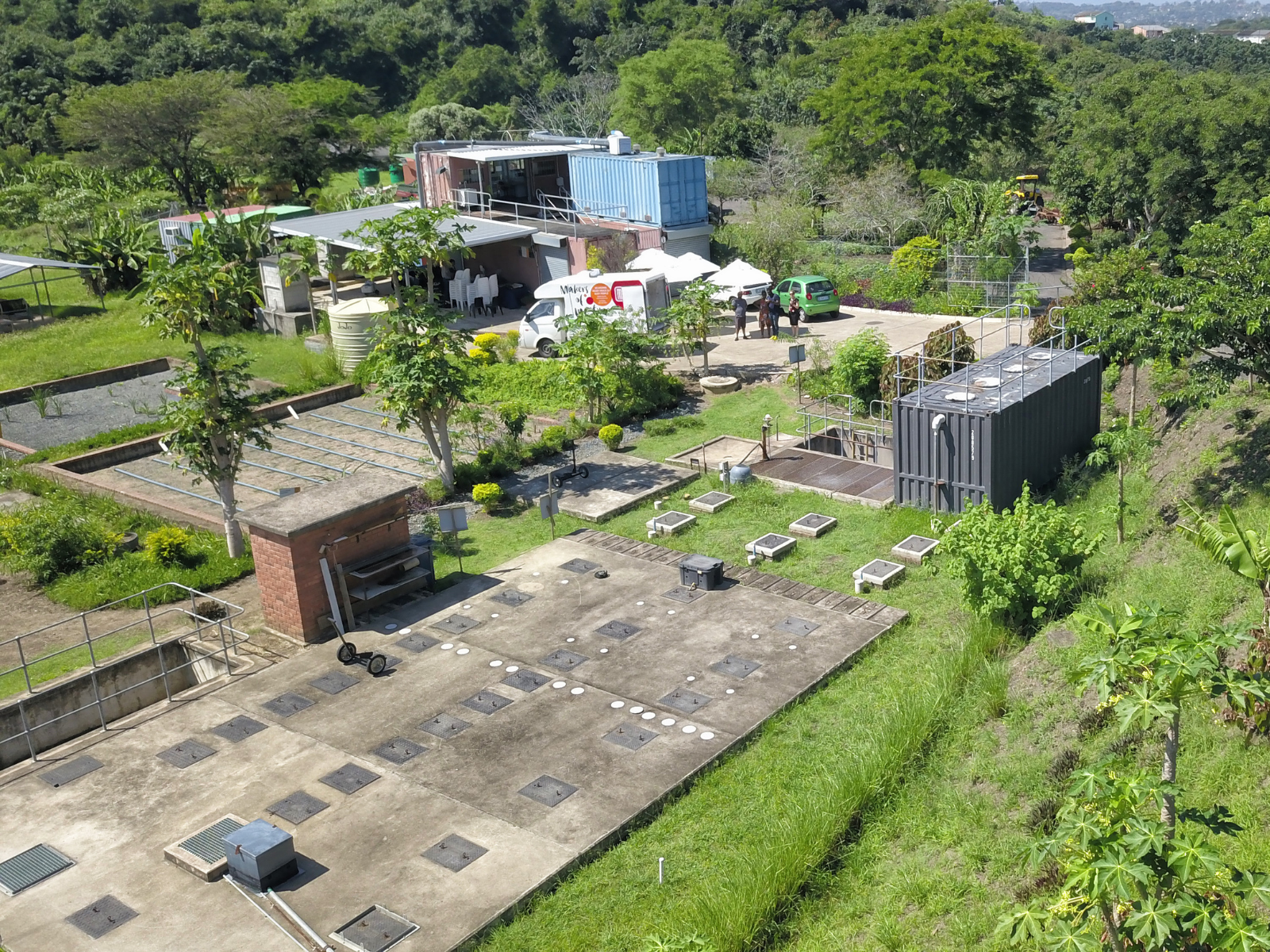 Newlands Mashu DEWATS demonstration site