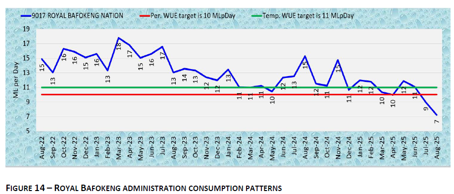 ROYAL BAFOKENG ADMINISTRATION CONSUMPTION PATTERNS