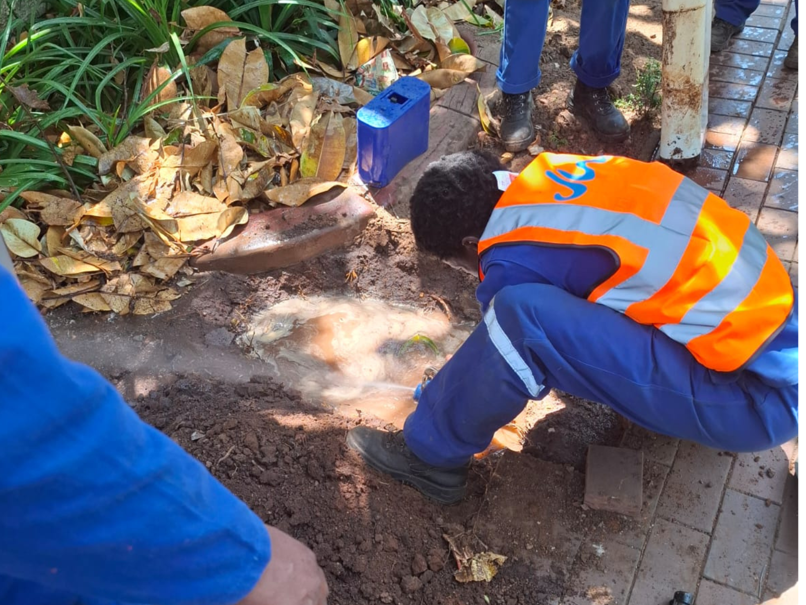 City of Johannesburg water pipes