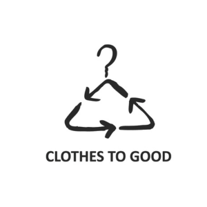 Clothes to Good black and white logo