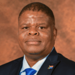 Deputy Minister of Water and Sanitation, Mr David Mahlobo
