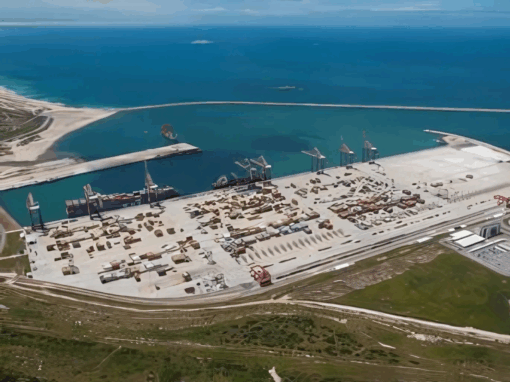 Port of Ngqura in Nelson Mandela Bay Municipality