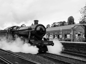 Steam train for transnet rail