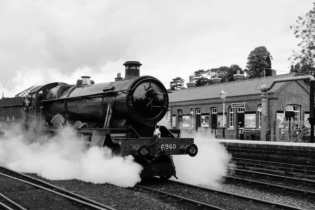 Steam train for transnet rail