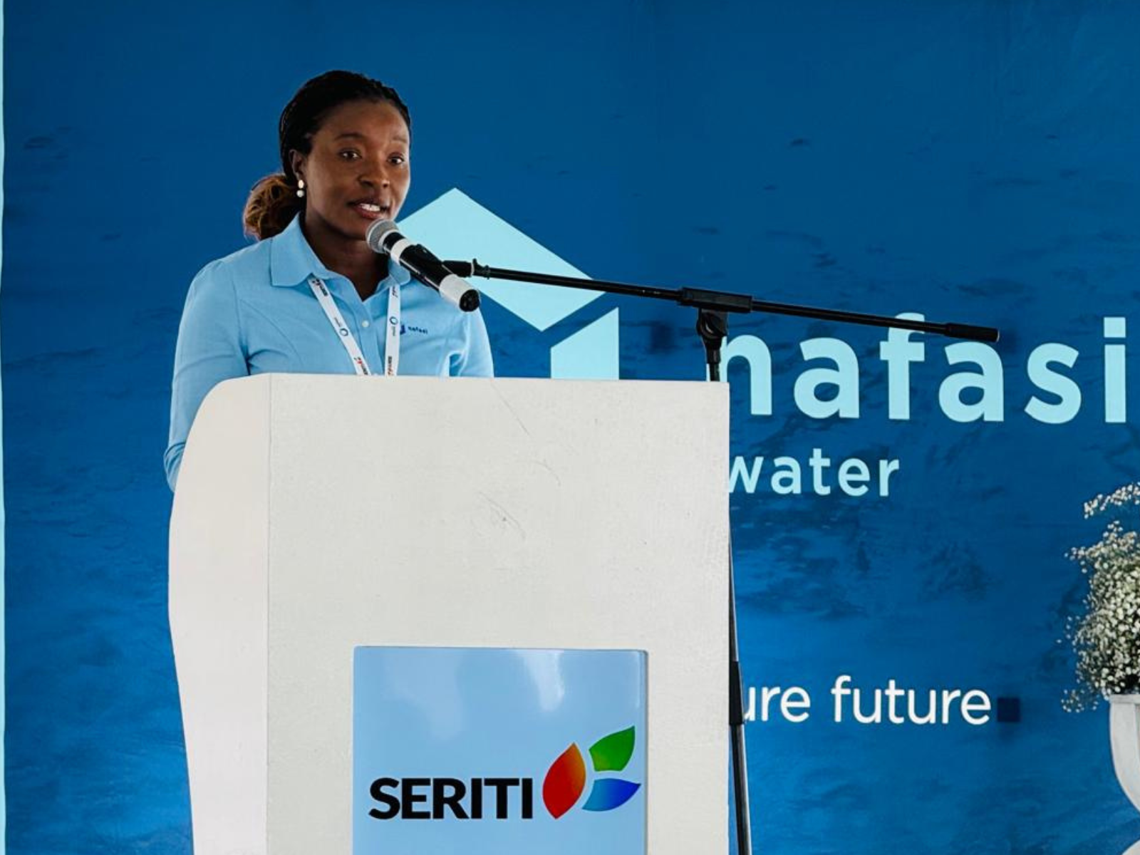 Suzie Nkambule, chief executive officer of Nafasi Water