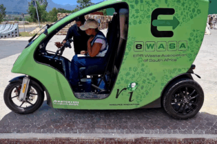 eWASA South Africa renewable vehicle