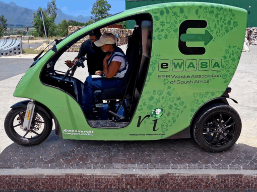 eWASA South Africa renewable vehicle