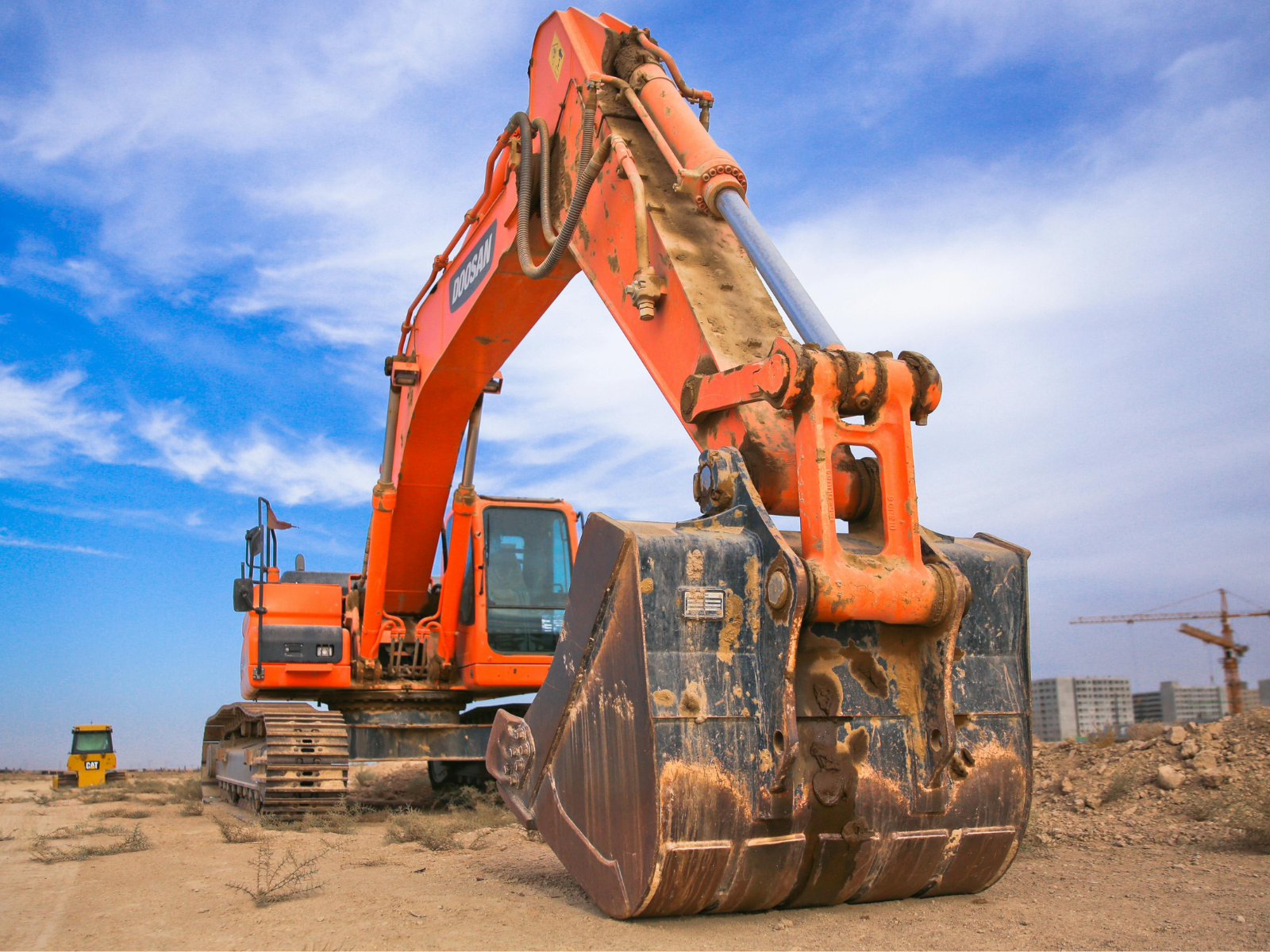 landfill clean up machinery