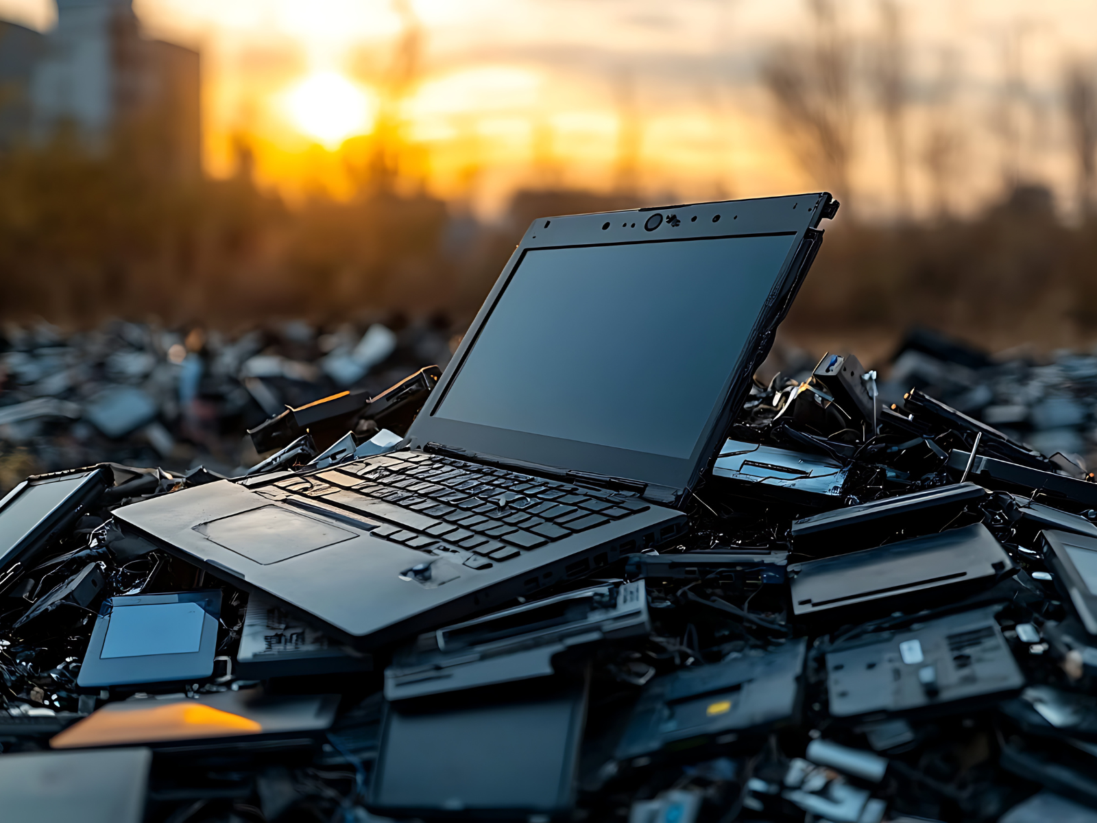 laptop electronic waste recycling with ewaste